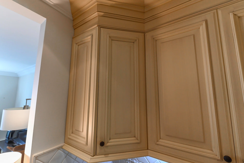 Wood-Mode Wistful: Traditional Cream Wooden Cabinet Kitchen