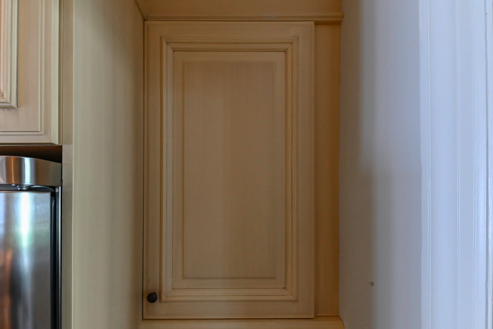 Wood-Mode Wistful: Traditional Cream Wooden Cabinet Kitchen