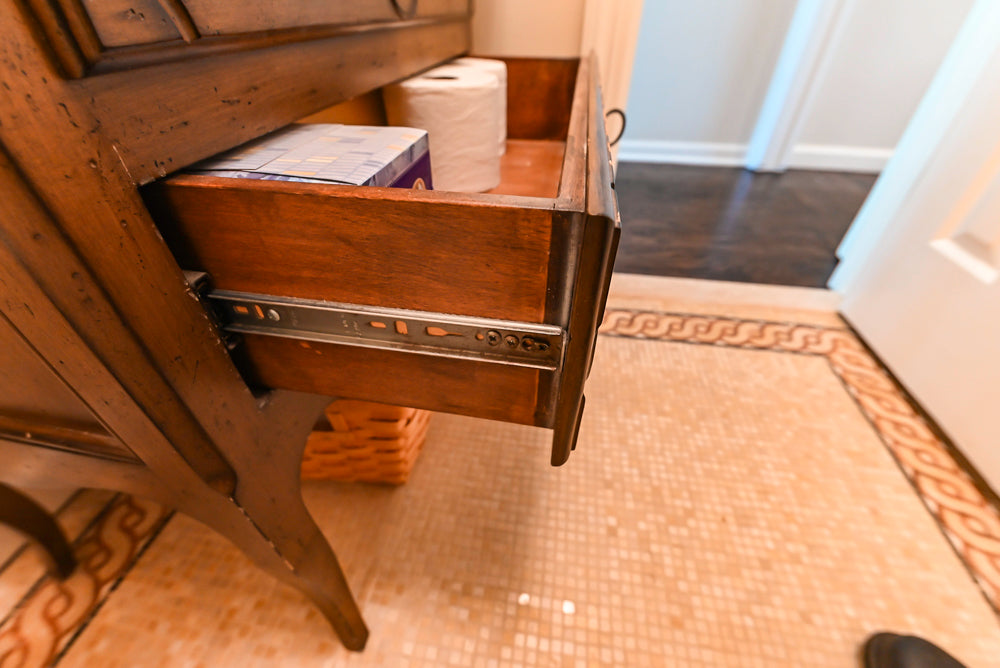 Traditional 30" Single Vanity with Sink, Faucet and Countertop