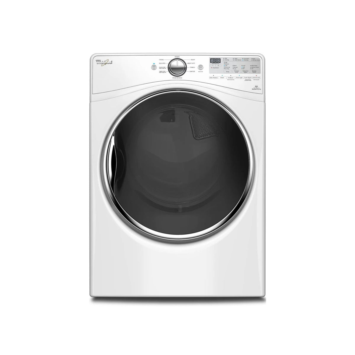Whirlpool WGD92HEFW 27" White Gas Dryer