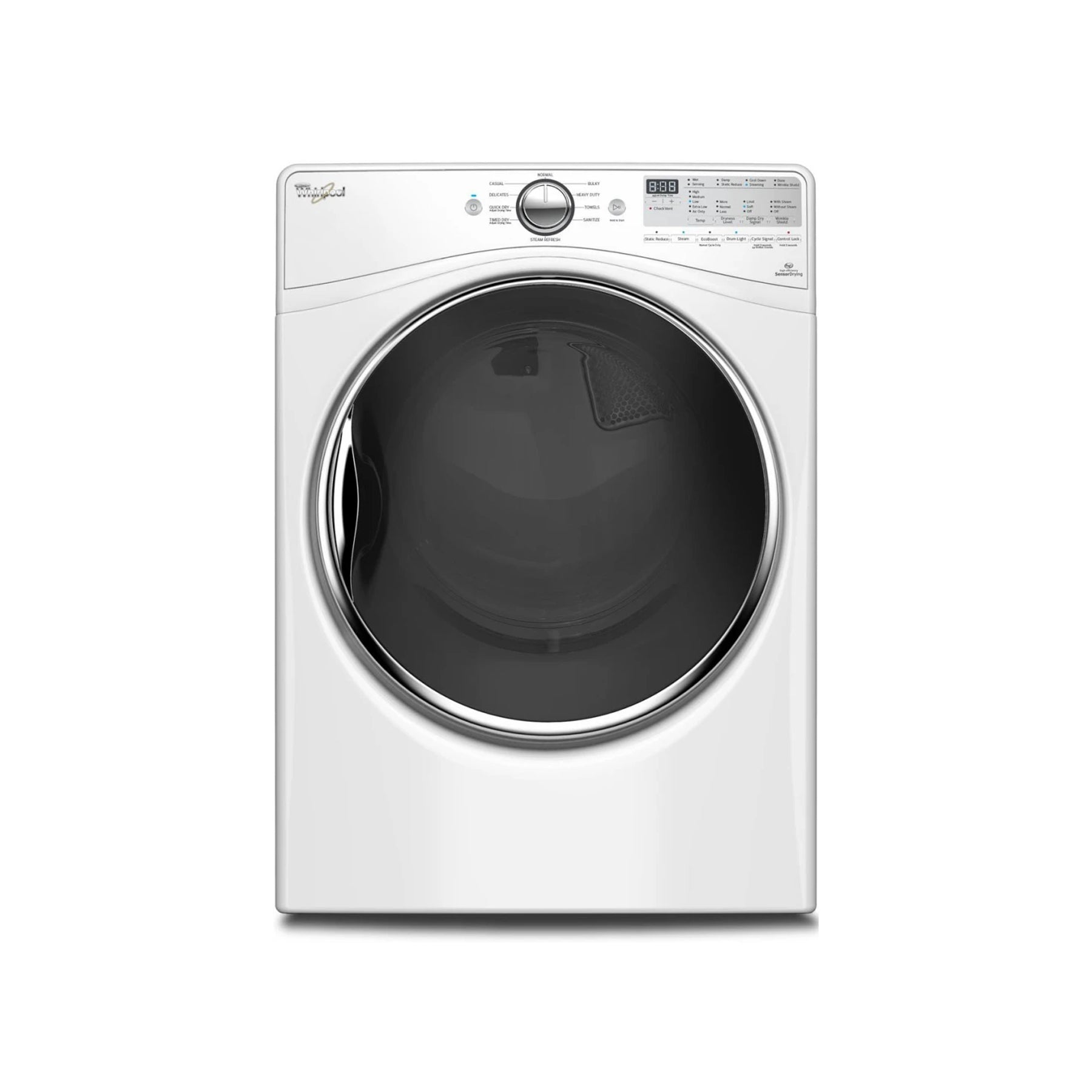 Whirlpool WGD92HEFW 27" White Gas Dryer