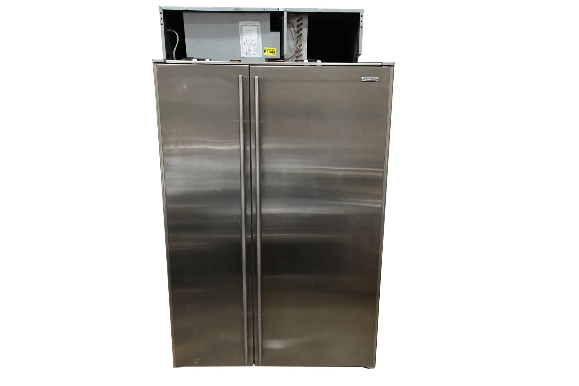 Sub-Zero 632/S 48" Stainless Steel Side by Side Refrigerator