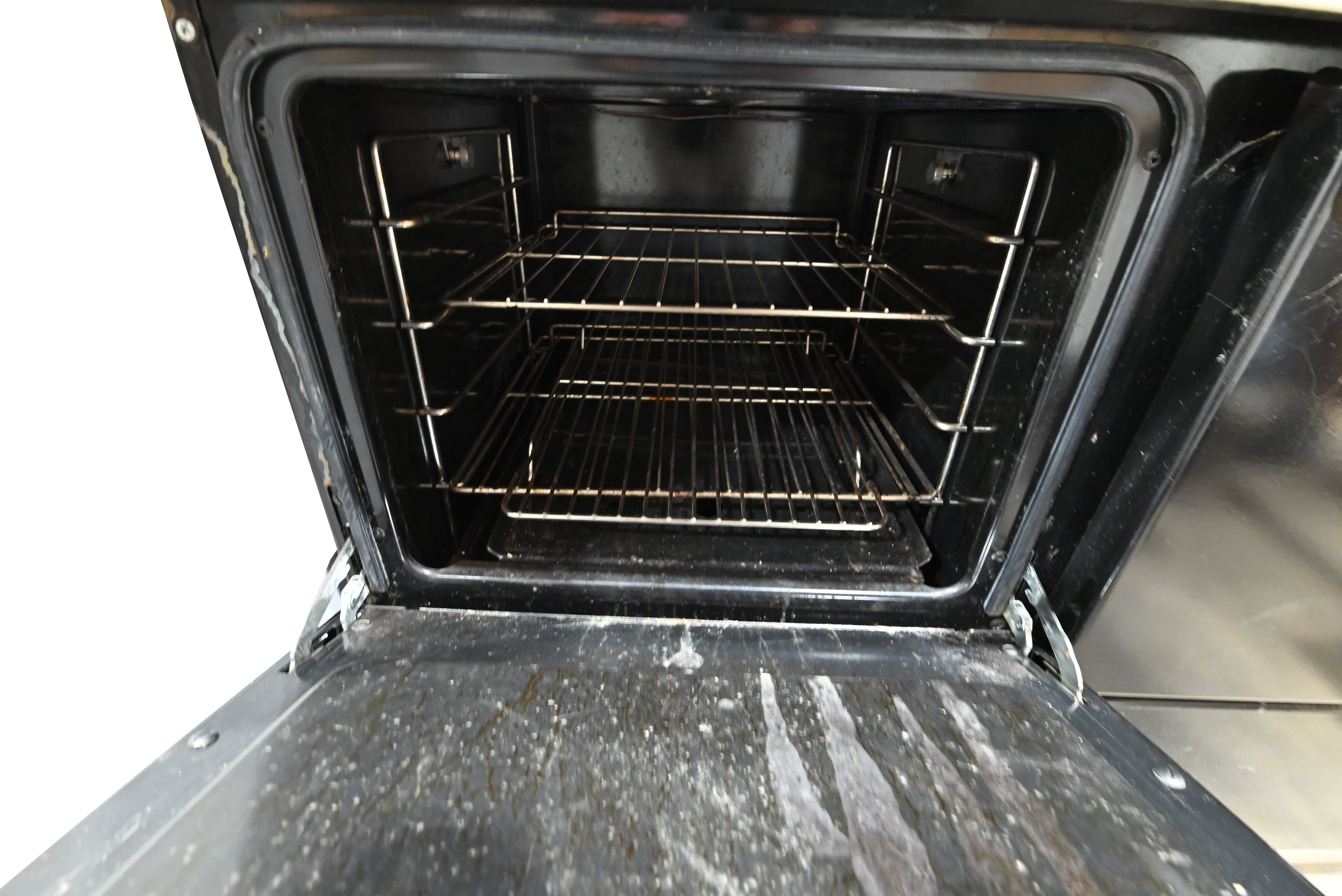 Lacanche Cluny LG1052GE 39 3/8" Black Dual Fuel Range with Brass Gold Accent Hardware