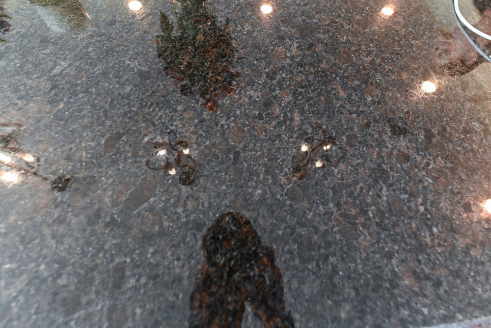 Large Traditional Cream White Kitchen with Granite Island