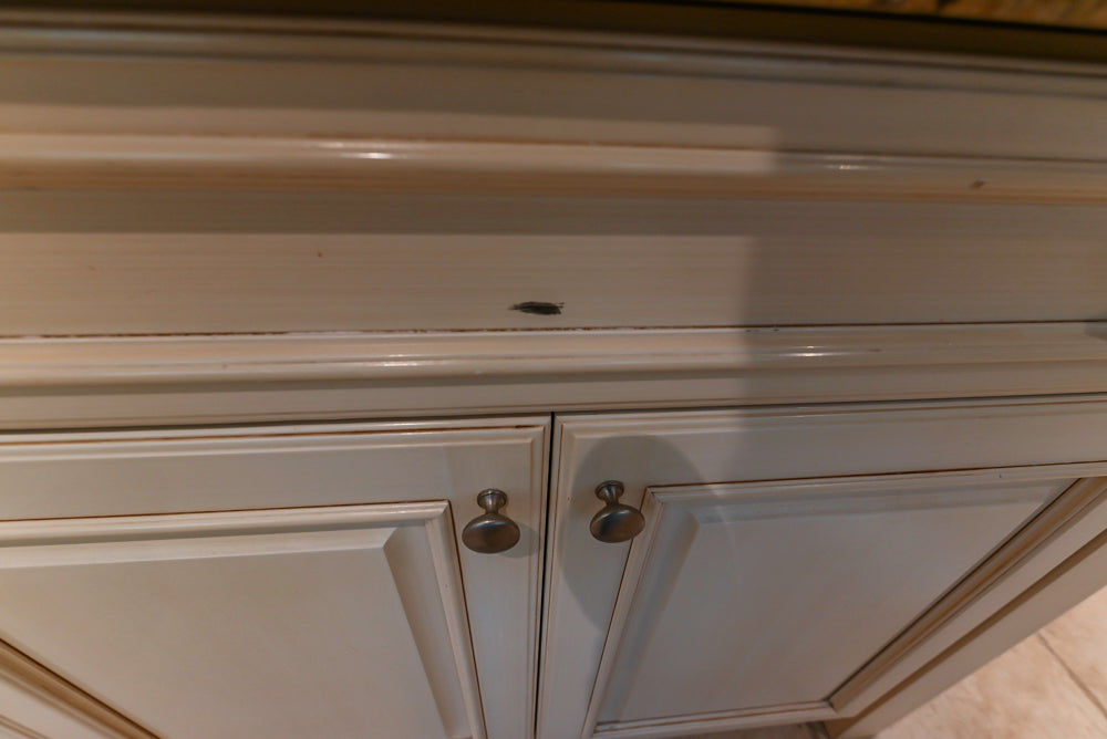 Superior Woodcraft Traditional Cream Kitchen with Island & Butler's Pantry