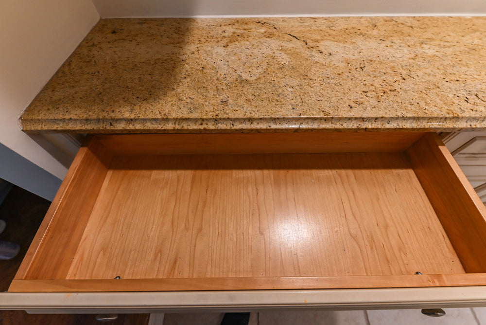 Superior Woodcraft Traditional Cream Kitchen with Island & Butler's Pantry