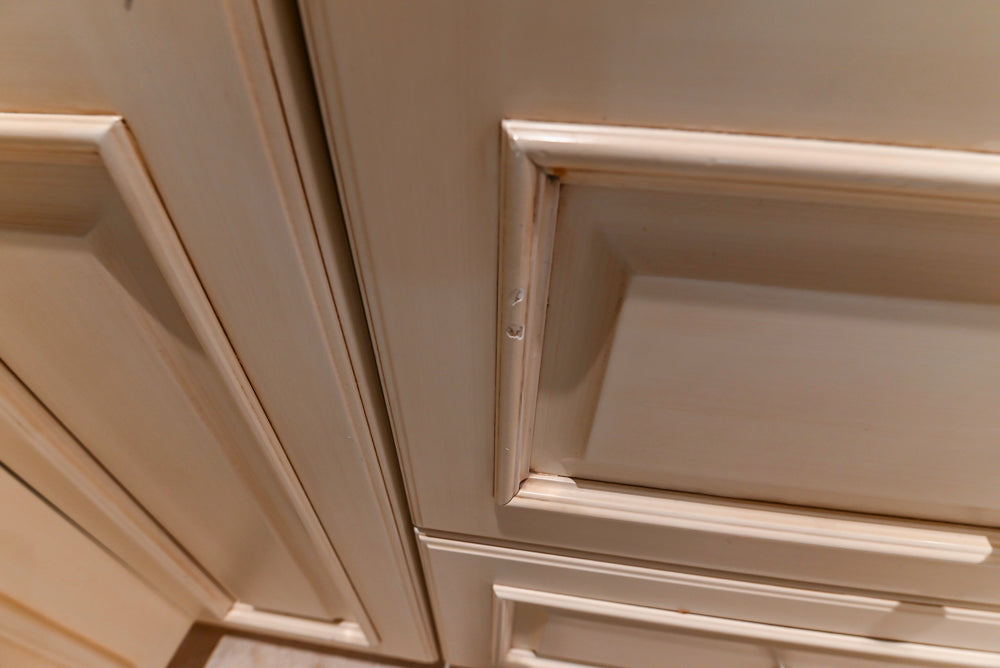 Superior Woodcraft Traditional Cream Kitchen with Island & Butler's Pantry