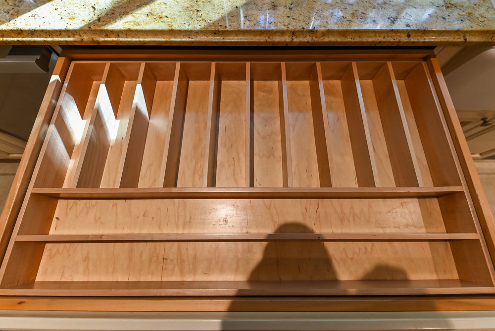 Superior Woodcraft Traditional Cream Kitchen with Island & Butler's Pantry