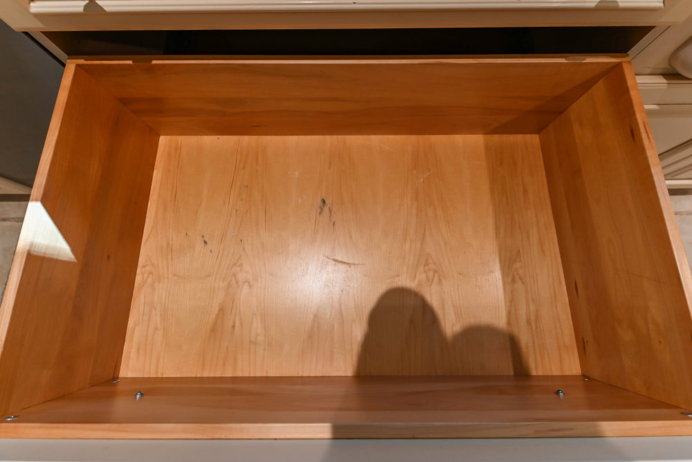 Superior Woodcraft Traditional Cream Kitchen with Island & Butler's Pantry