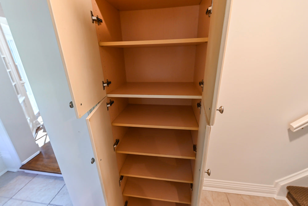 Superior Woodcraft Traditional Cream Kitchen with Island & Butler's Pantry