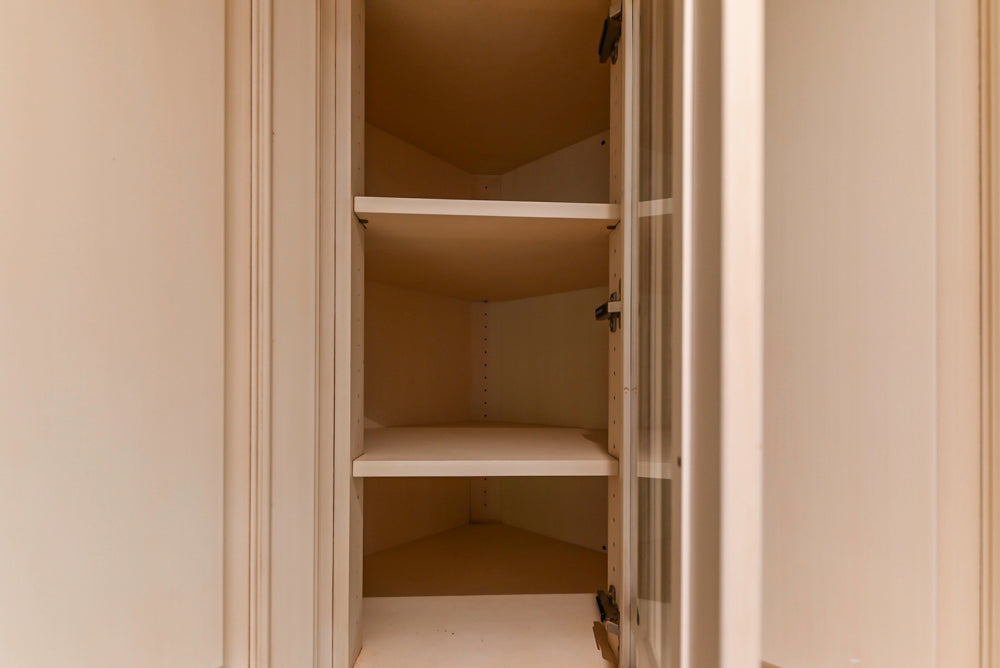 Superior Woodcraft Traditional Cream Kitchen with Island & Butler's Pantry