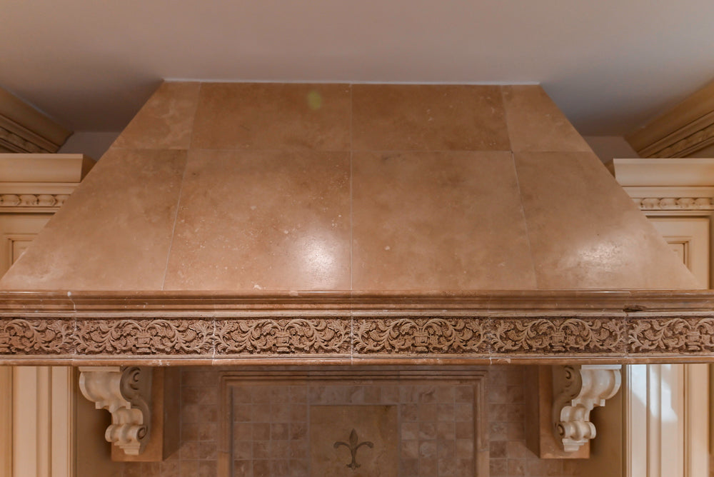 Superior Woodcraft Traditional Cream Kitchen with Island & Butler's Pantry