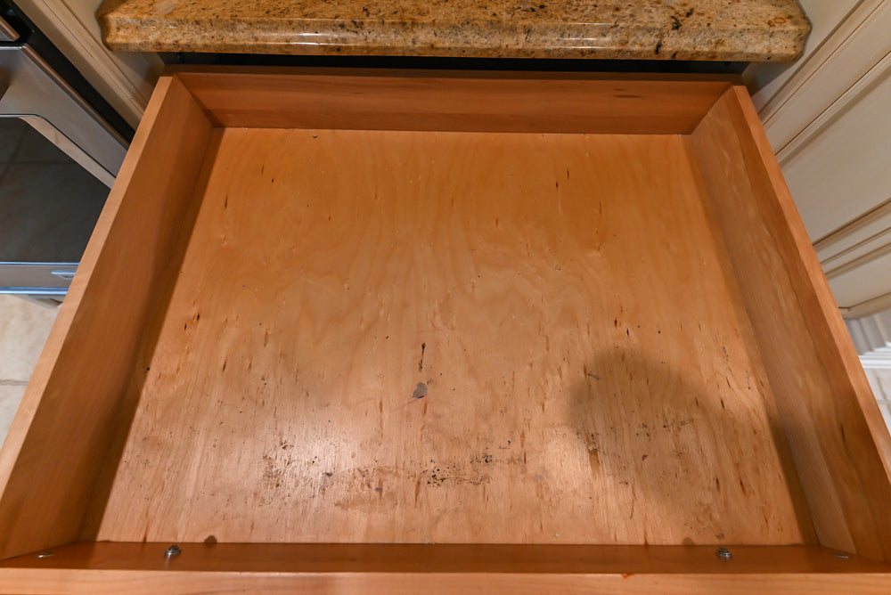 Superior Woodcraft Traditional Cream Kitchen with Island & Butler's Pantry