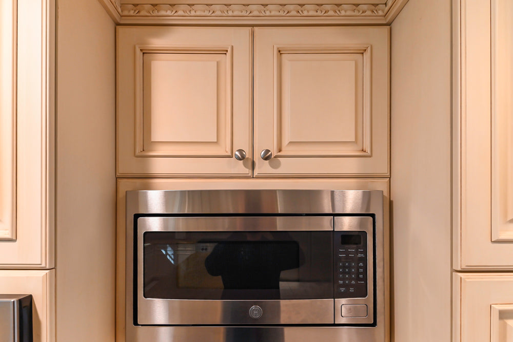 Superior Woodcraft Traditional Cream Kitchen with Island & Butler's Pantry