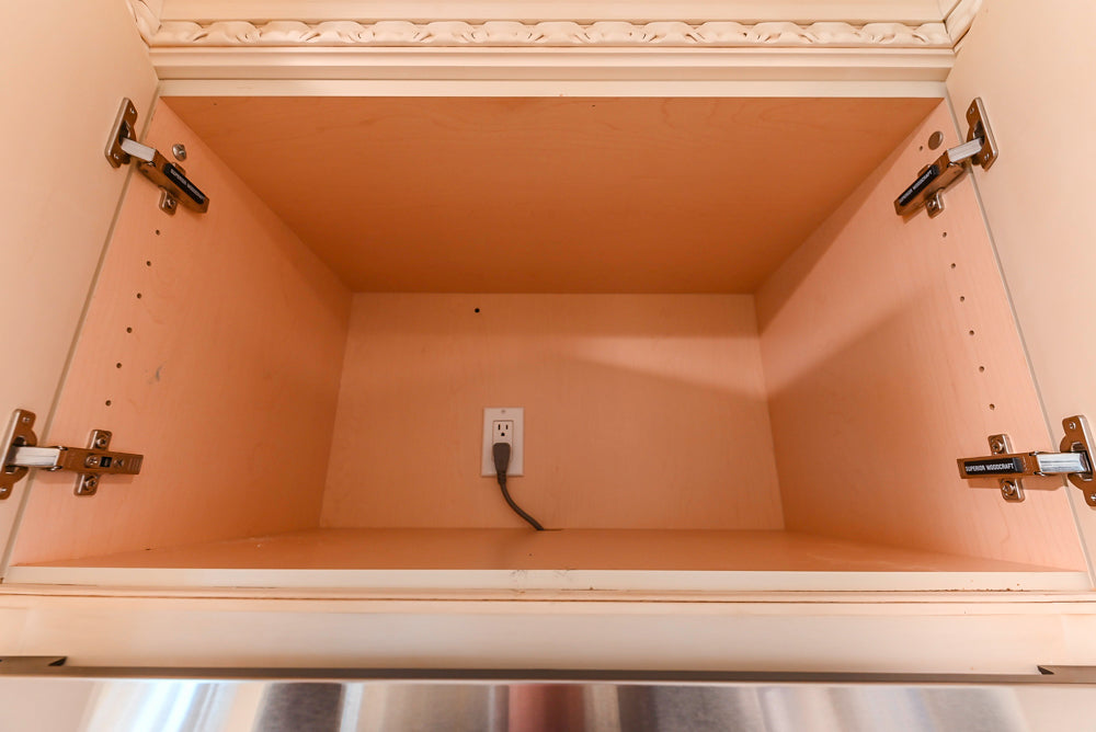 Superior Woodcraft Traditional Cream Kitchen with Island & Butler's Pantry