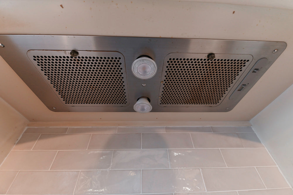 Traditional Large White Kitchen with Island, Desk Area & Appliances