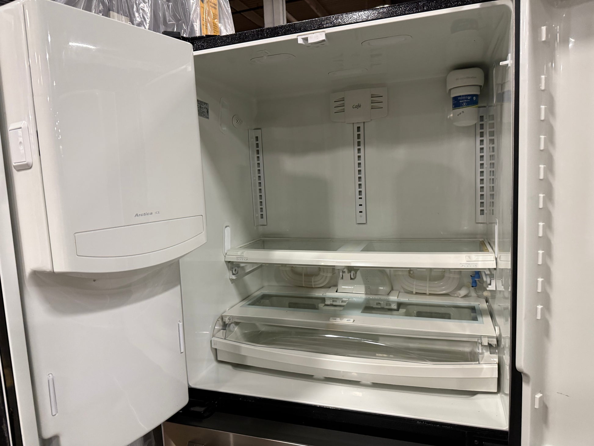 GE CFCP1RKBASS Café 36" Stainless Steel Counter Depth French Door Refrigerator