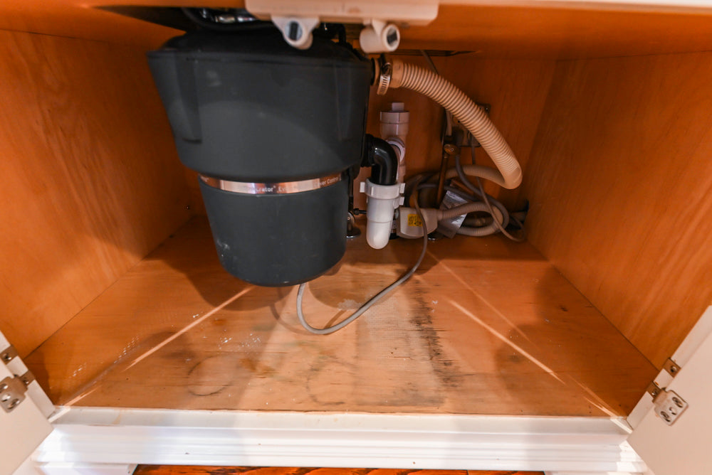 Traditional White Kitchen with Chestnut Brown Island, Desk Area & Appliances