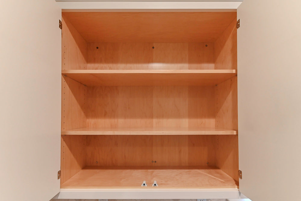 Traditional White Butler's Pantry with Granite Countertops