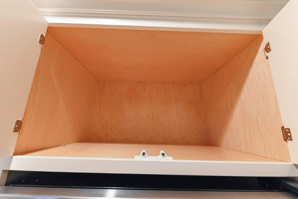 Traditional White Butler's Pantry with Granite Countertops