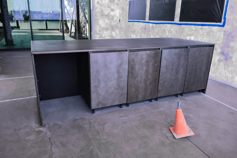 Arditi Collection Modern Brown Washed Island