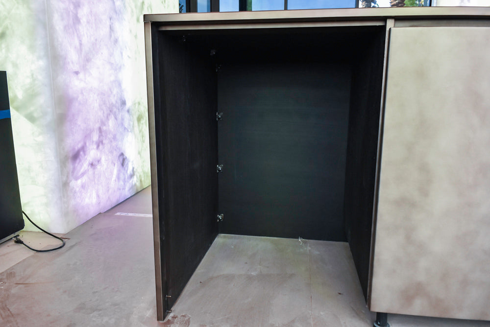 Arditi Collection Modern Brown Washed Island