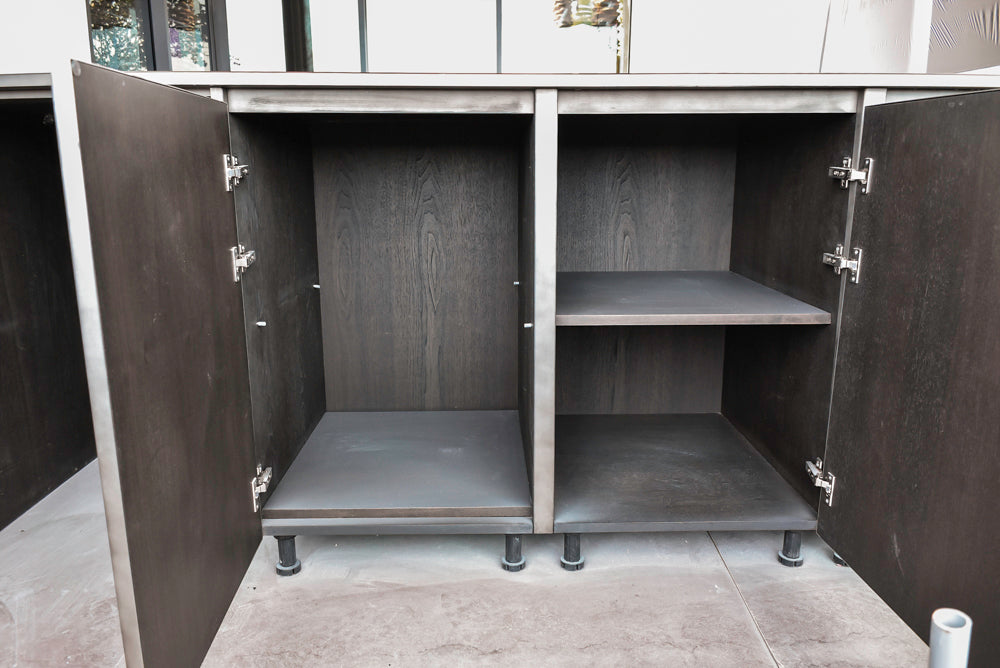 Arditi Collection Modern Brown Washed Island