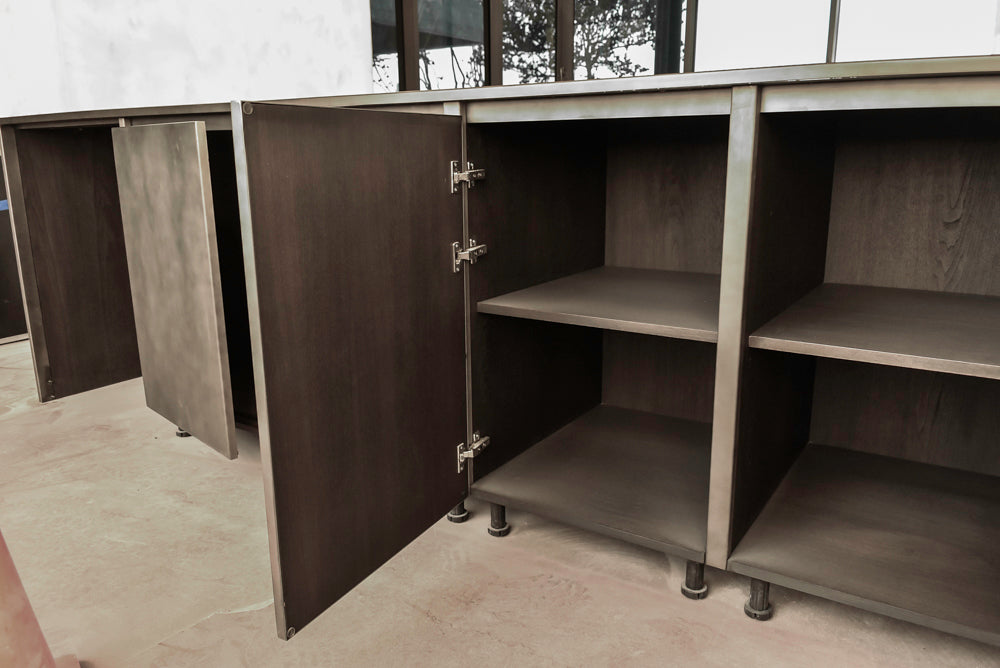 Arditi Collection Modern Brown Washed Island