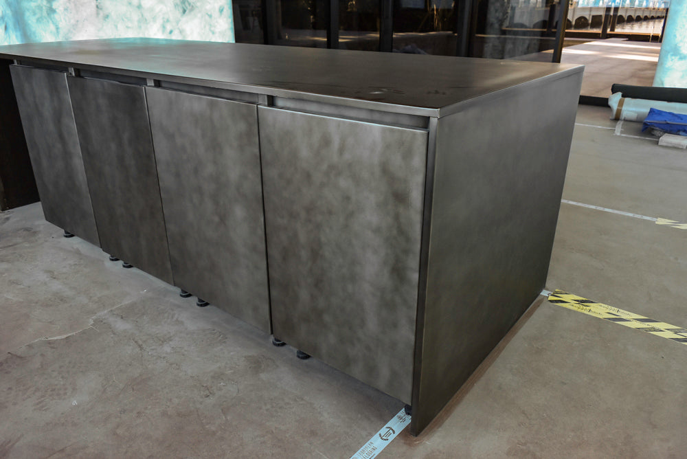 Arditi Collection Modern Brown Washed Island