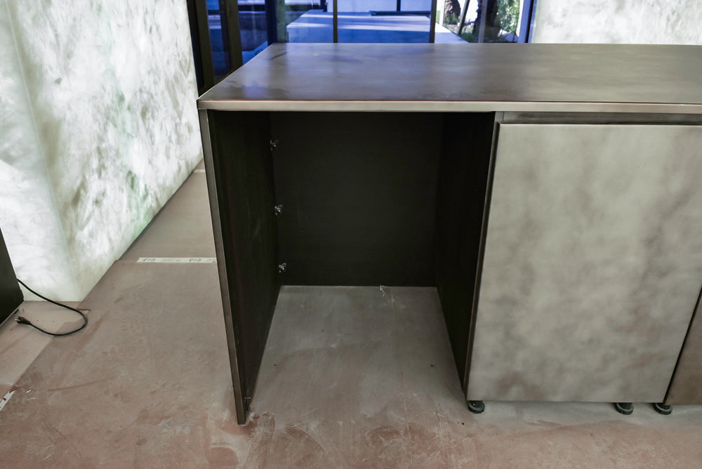 Arditi Collection Modern Brown Washed Island