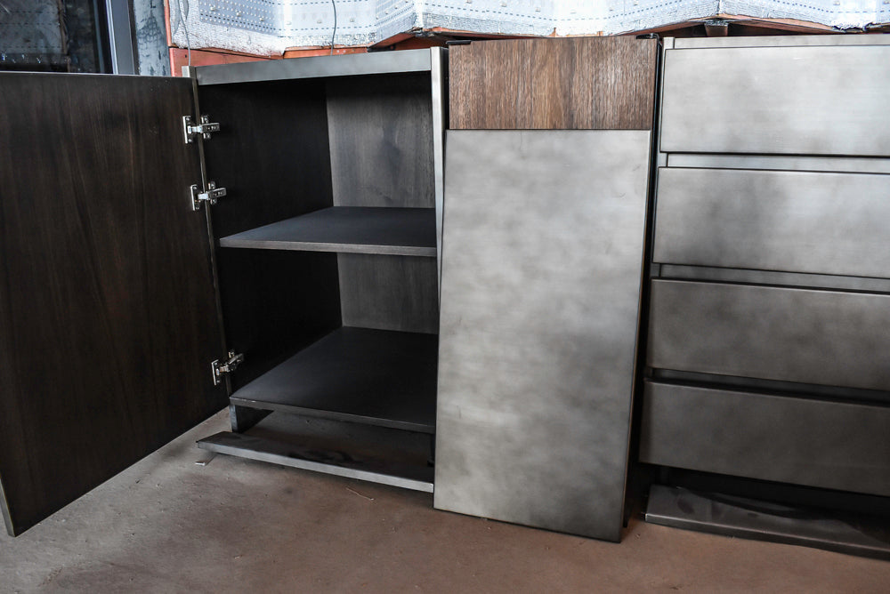 Arditi Collection Modern Brown Washed Wet Bar