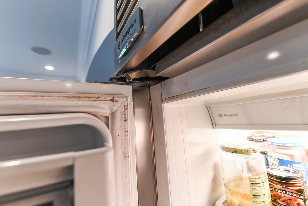 Craft-Maid Custom Cabinetry Traditional White Kitchen with Grey Island and Appliances