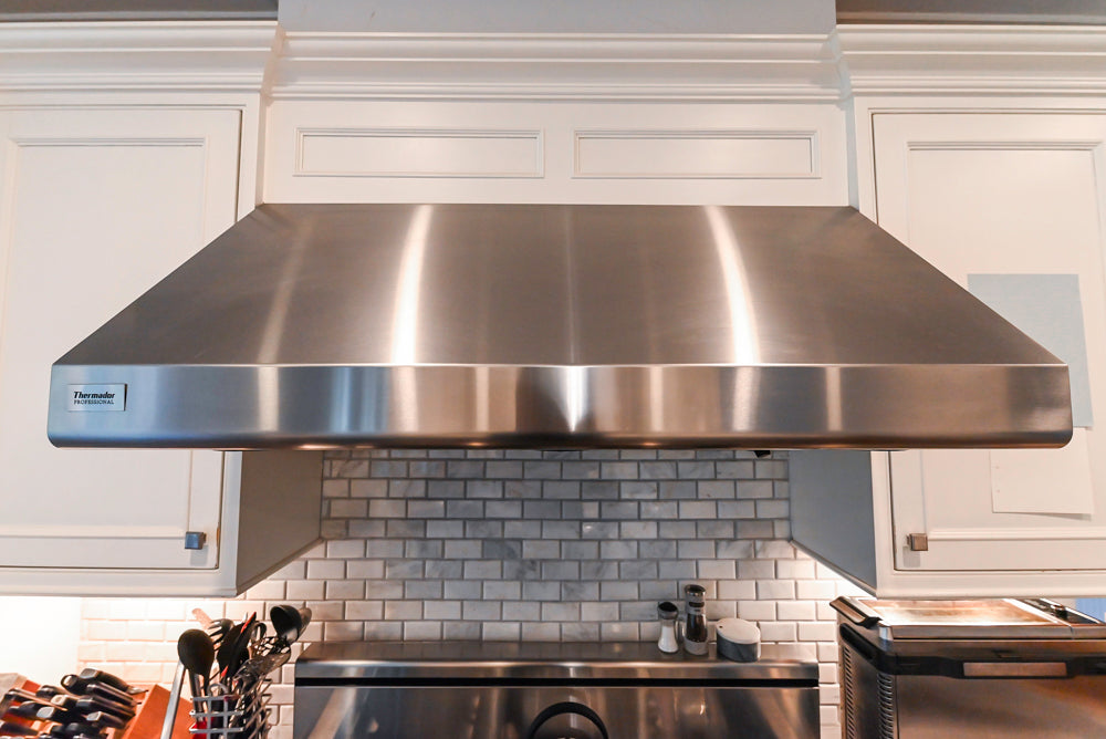 Craft-Maid Custom Cabinetry Traditional White Kitchen with Grey Island and Appliances