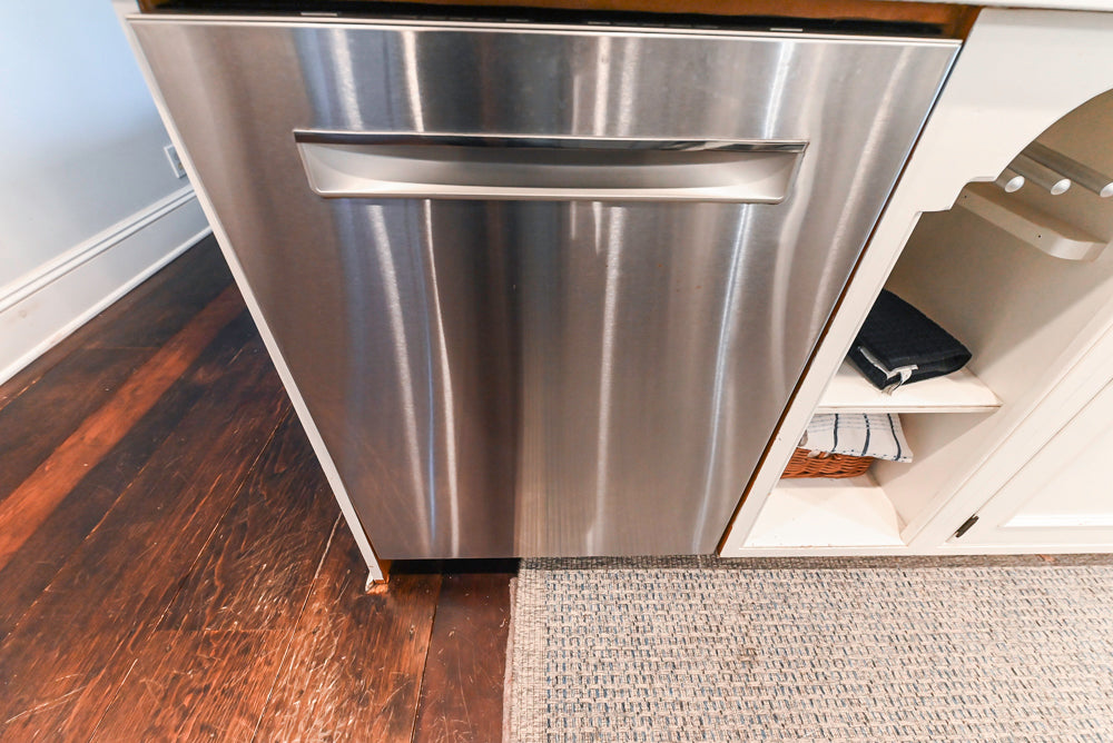 Craft-Maid Custom Cabinetry Traditional White Kitchen with Grey Island and Appliances