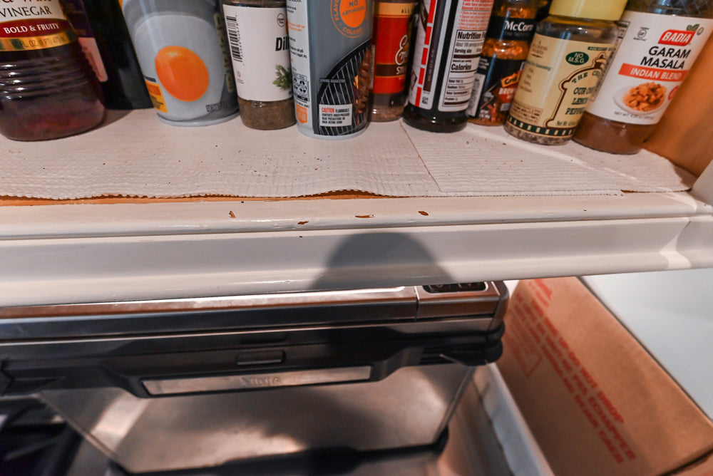 Craft-Maid Custom Cabinetry Traditional White Kitchen with Grey Island and Appliances