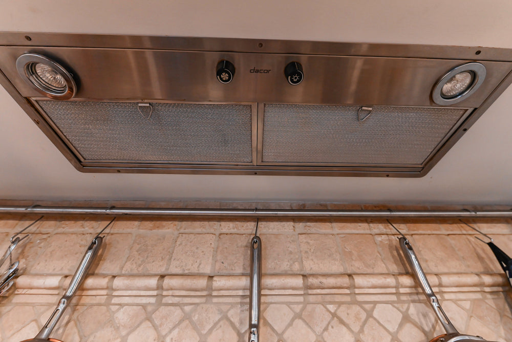 Traditional White Kitchen with Island, Granite Countertops & High-End Appliances