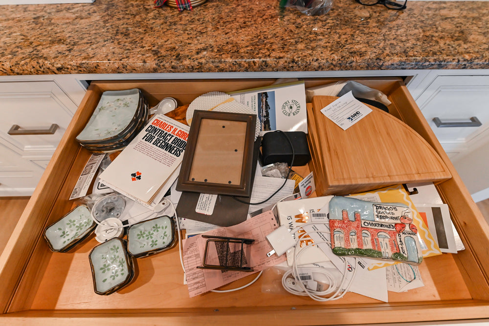 Traditional White Kitchen with Island, Granite Countertops & High-End Appliances