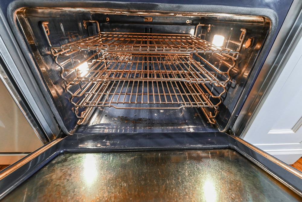 Traditional White Kitchen with Marble Top Island, Desk Area & Luxe Appliances