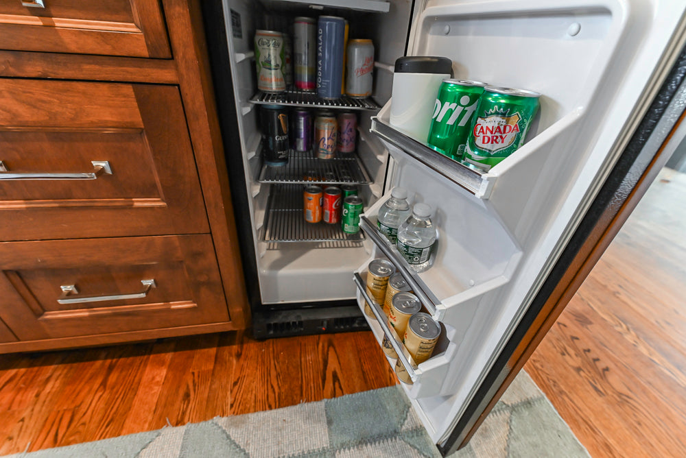 Traditional White Kitchen with Marble Top Island, Desk Area & Luxe Appliances