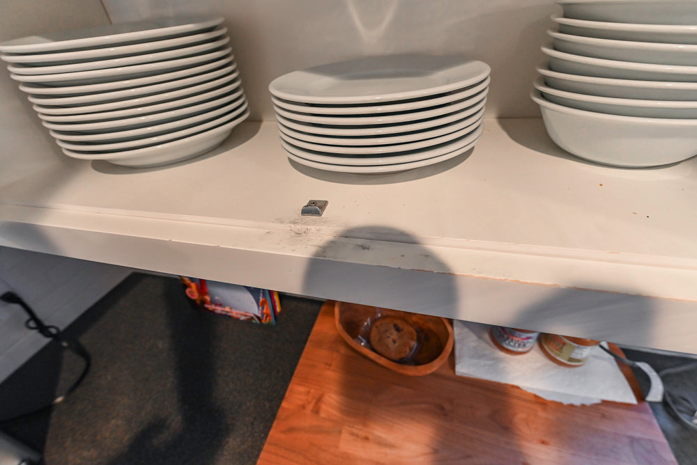 Traditional White Kitchen with Marble Top Island, Desk Area & Luxe Appliances