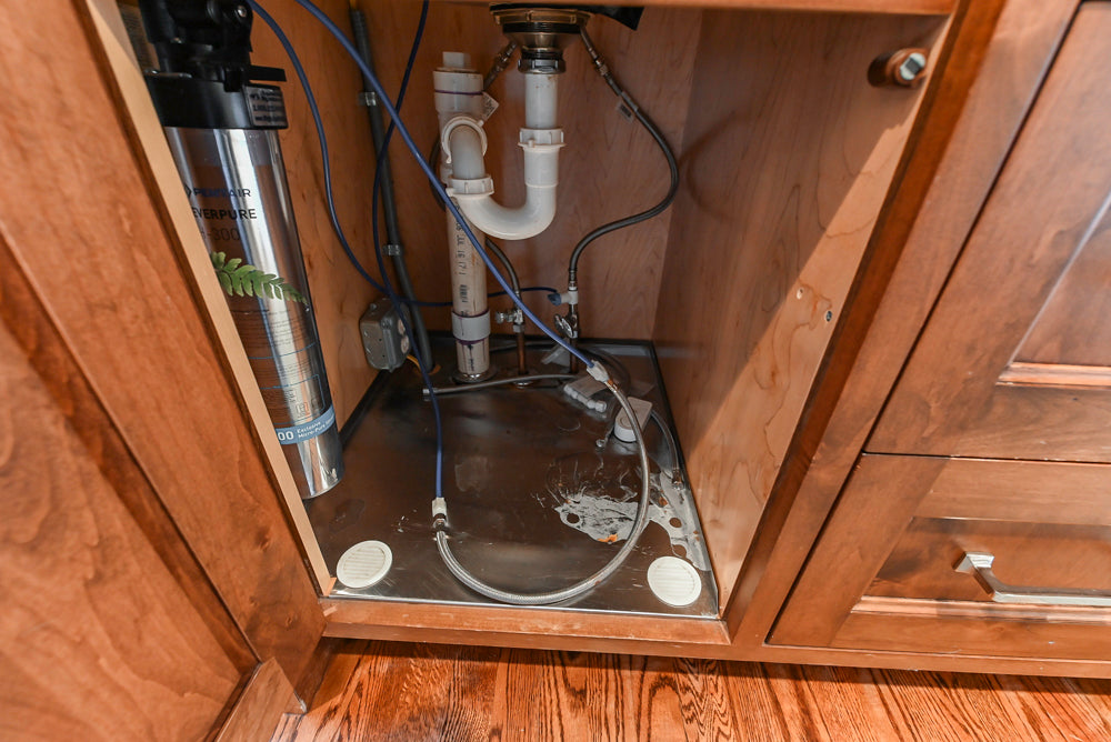 Traditional White Kitchen with Marble Top Island, Desk Area & Luxe Appliances