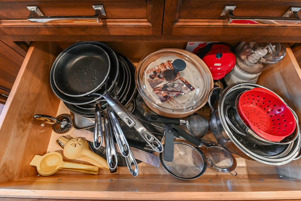 Traditional White Kitchen with Marble Top Island, Desk Area & Luxe Appliances