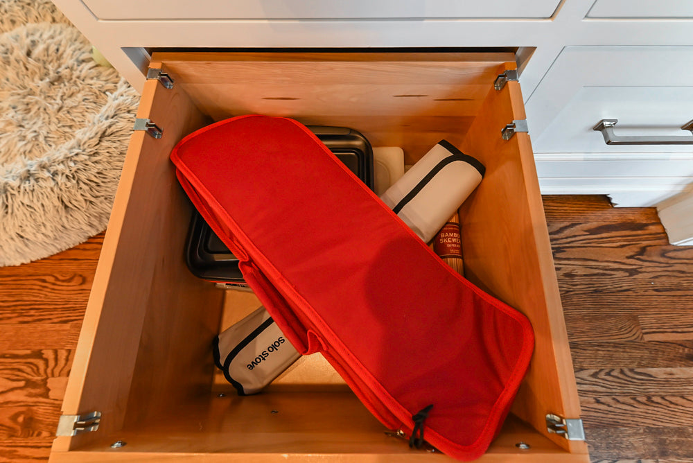 Traditional White Kitchen with Marble Top Island, Desk Area & Luxe Appliances