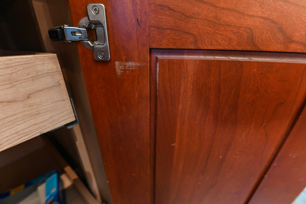 Wood-Mode Traditional Wooden Kitchen with Island, Granite Countertops & Luxe Appliances