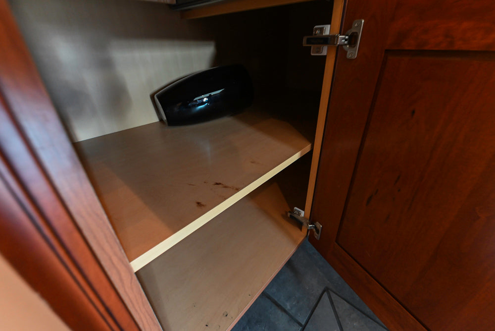 Wood-Mode Traditional Wooden Kitchen with Island, Granite Countertops & Luxe Appliances