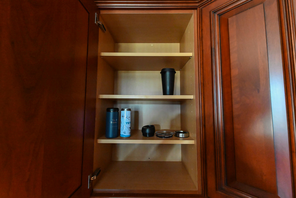 Wood-Mode Traditional Wooden Kitchen with Island, Granite Countertops & Luxe Appliances