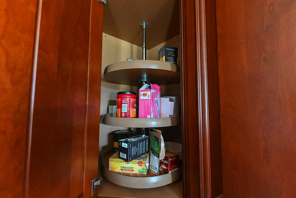 Wood-Mode Traditional Wooden Kitchen with Island, Granite Countertops & Luxe Appliances