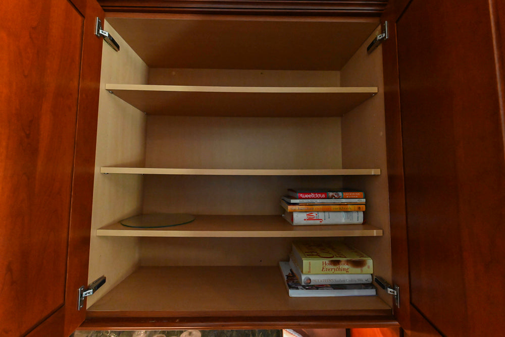 Wood-Mode Traditional Wooden Kitchen with Island, Granite Countertops & Luxe Appliances