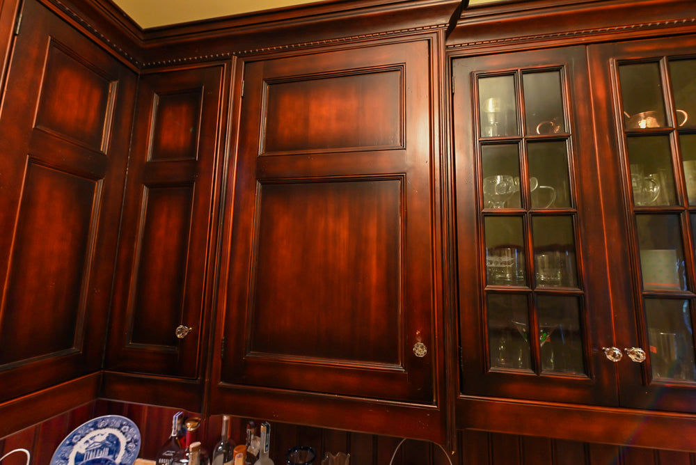 Wentworth Traditional Butler's Pantry with Quartz Countertops