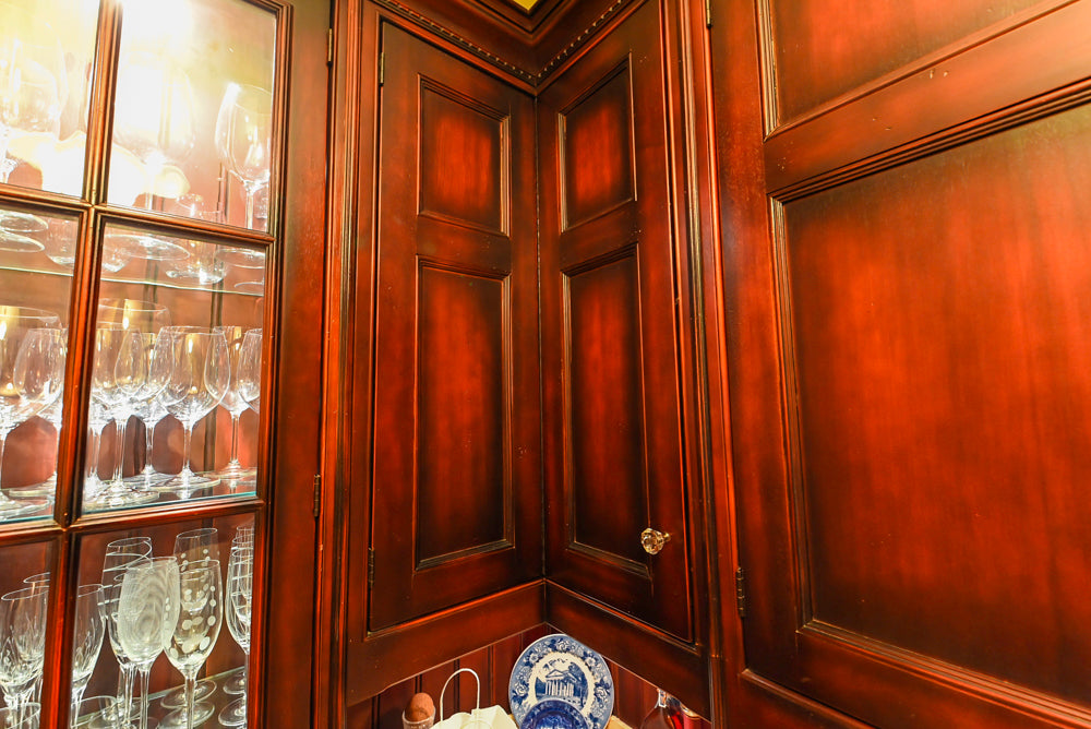 Wentworth Traditional Butler's Pantry with Quartz Countertops